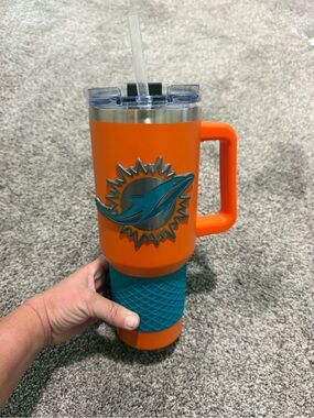 Miami Dolphins tumbler